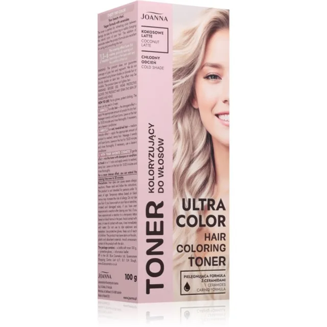 Joanna Ultra Color barevný toner odstín Coconut Latte 100 g