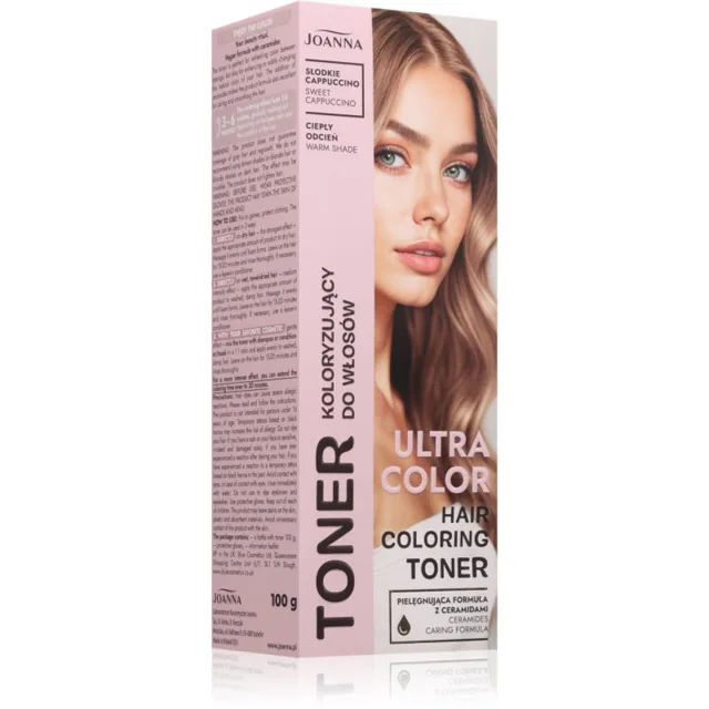 Joanna Ultra Color barevný toner odstín Sweet Cappuccino 100 g