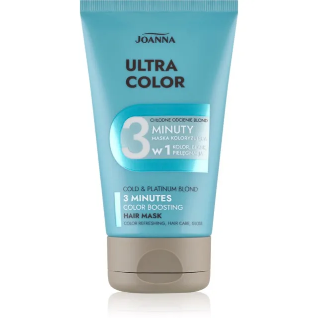 Joanna Ultra Color Cold Platinum Blond Shades 3 Minutes tónovací kondicionér odstín Cold Platinum 100 g