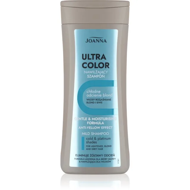 Joanna Ultra Color fialový šampon neutralizující žluté tóny 200 ml