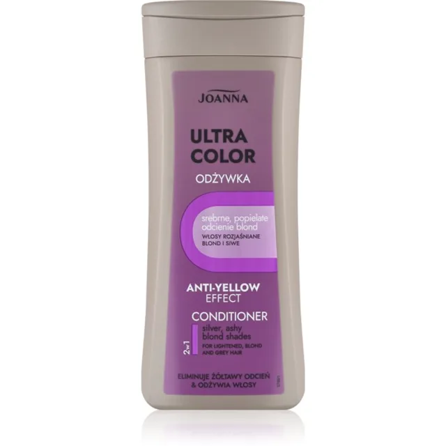 Joanna Ultra Color hydratační a vyživující kondicionér pro blond vlasy 200 g