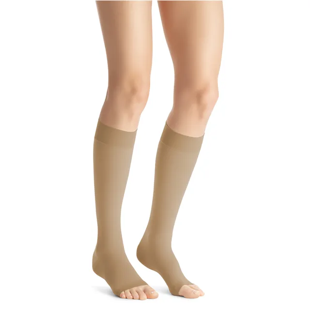JOBST Opaque KT 1 Lýtkové punčochy bez špice vel. II 1 pár karamelové