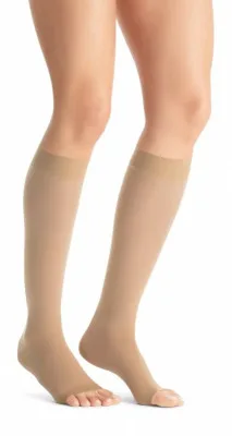 Jobst Ultrasheer lýtková punčocha bez špice karamel