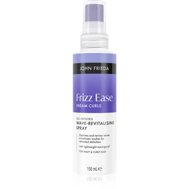John Frieda Frizz Ease Oil-Infused Wave-Revitalising Spray hydratační sprej na vlasy pro vlnité a kudrnaté vlasy 150 ml
