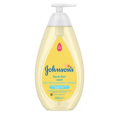 JOHNSON`S Baby Mycí gel pro tělo a vlasy Top-to-Toe Wash 500 ml