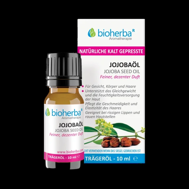 Jojobový olej – 10 ml – Bioherba