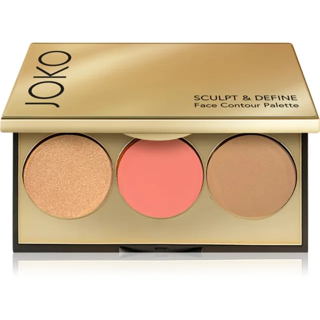 JOKO Sculpt & Define konturovací paletka odstín 01 Sun Kissed Glow 8 g
