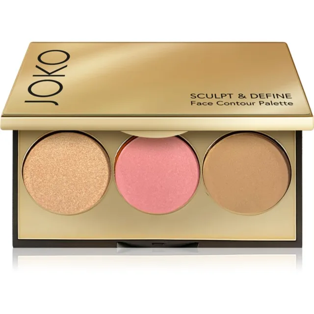 JOKO Sculpt & Define konturovací paletka odstín 02 Mocha Haze 8 g