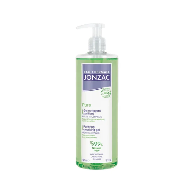 JONZAC Pure Čisticí gel na smíšenou až mastnou pleť BIO 500 ml