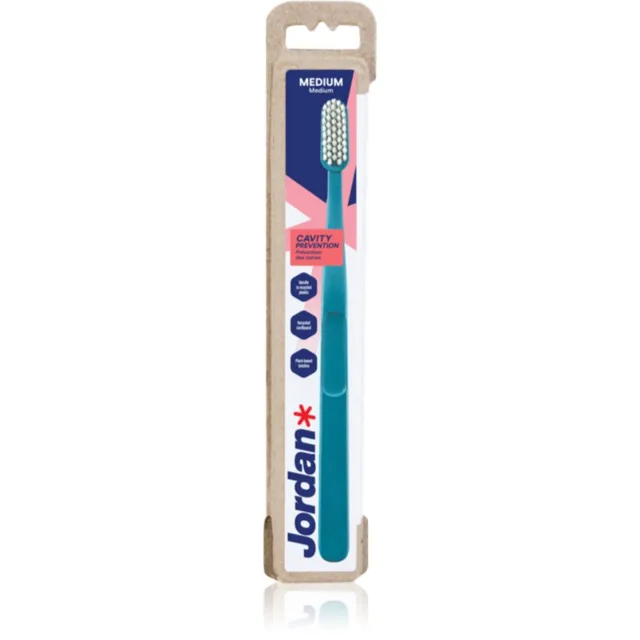 Jordan Clean Smile Care Medium zubní kartáček 1 ks