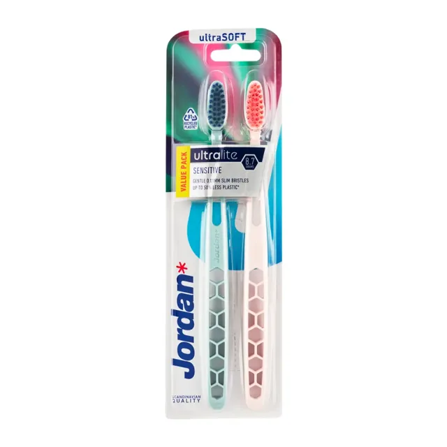 Jordan Zubní kartáček UltraLite Ultra soft 2 ks 2 ks
