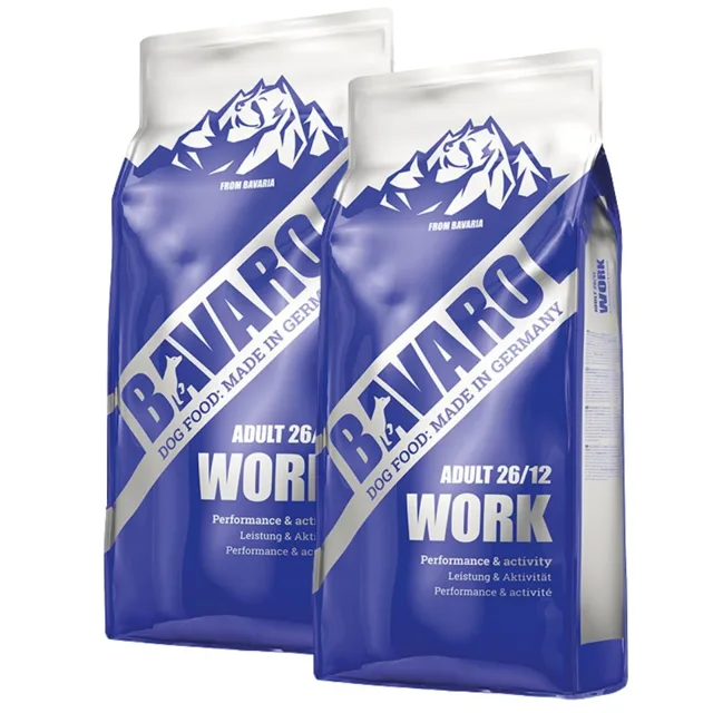 JOSERA Bavaro Work Adult 26/12 2x18 kg krmivo pro pracovně aktivní psy