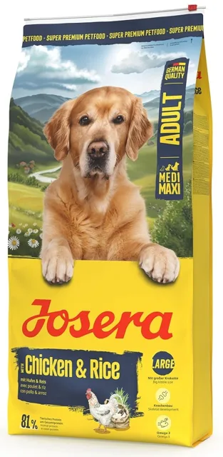 JOSERA Chicken with Rice Adult 12,5kg snadno stravitelná krmiva pro střední a velké plemena