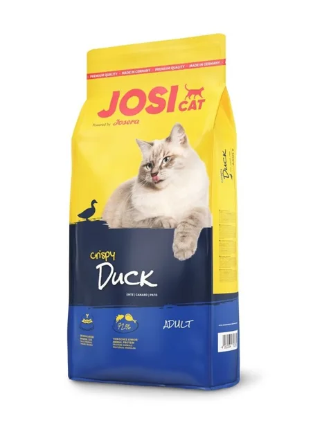 JOSERA Crispy Duck 18 kg granule pro dospělé kočky