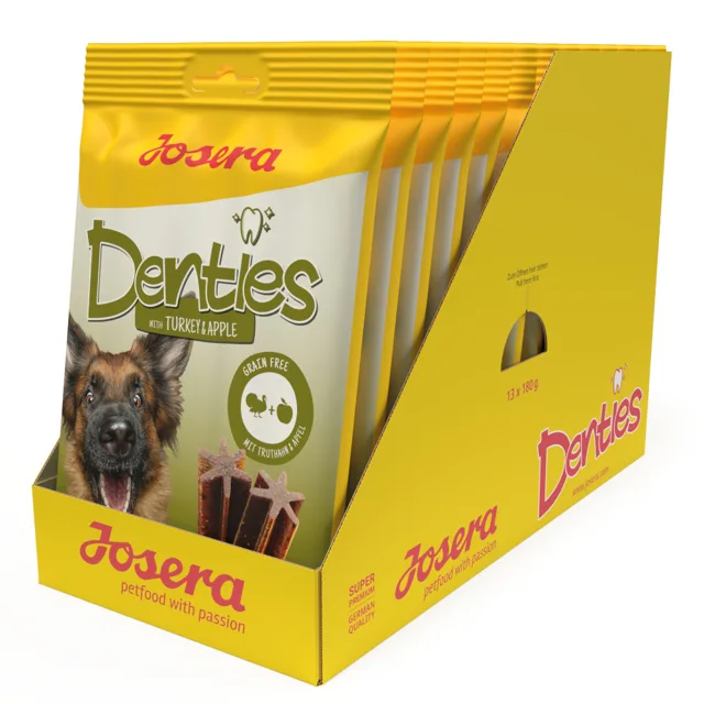 Josera Denties krůtí s jablky - 180 g