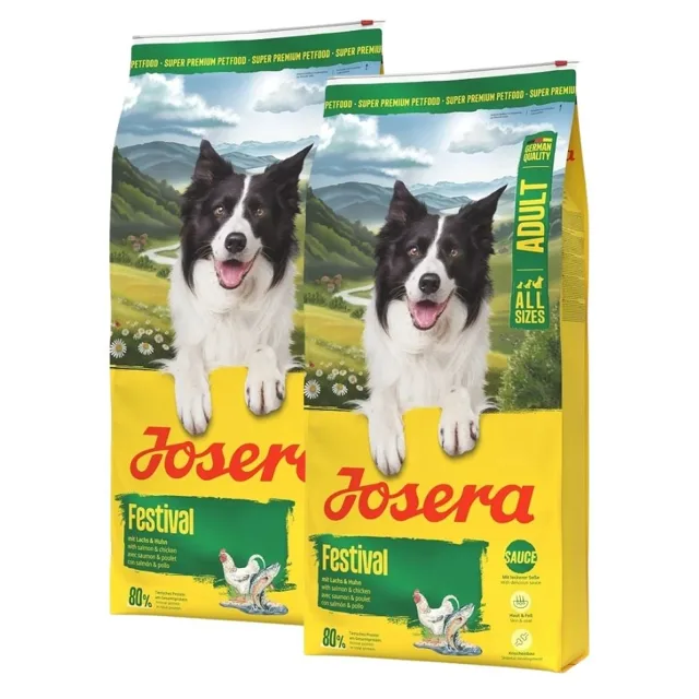 JOSERA Festival 2x12,5kg pro vybíravé psy s lahodnou omáčkou