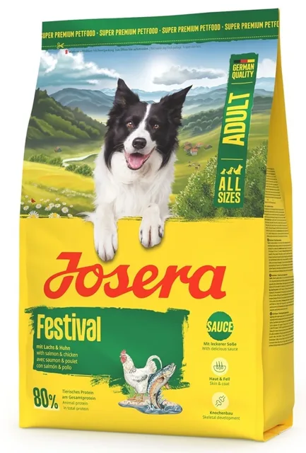 JOSERA Festival 3kg pro vybíravé psy s lahodnou omáčkou