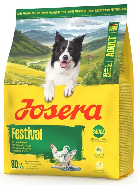 JOSERA Festival 900g pro vybíravé psy s chutnou omáčkou