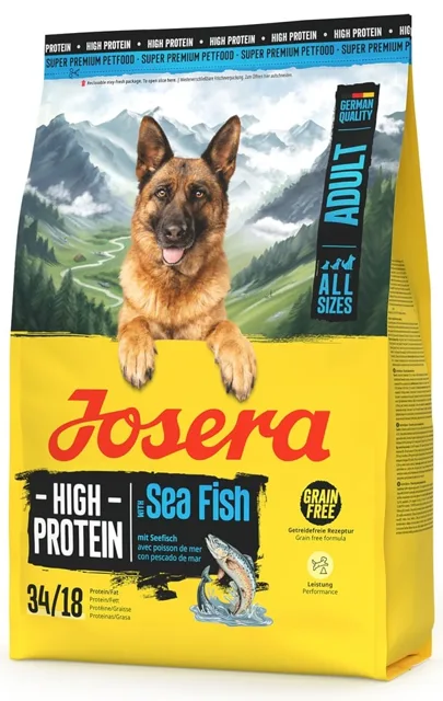 JOSERA High Protein Adult Sea Fish 3kg vysoce proteinové krmivo pro psy