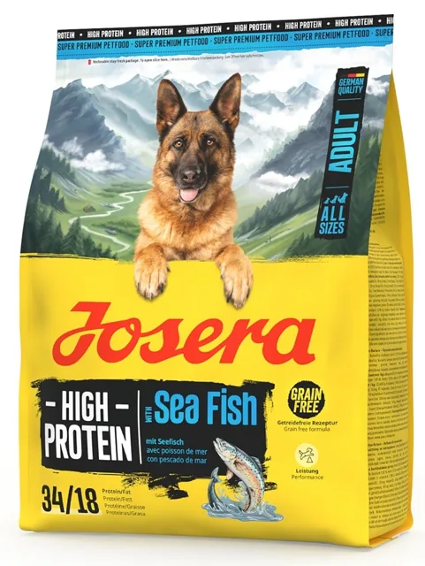 JOSERA High Protein Adult Sea Fish 900g vysoce proteinové krmivo pro psy