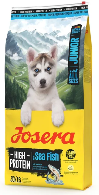 JOSERA High Protein Junior Sea Fish 12,5kg vysoce bílkovinné krmivo pro štěňata