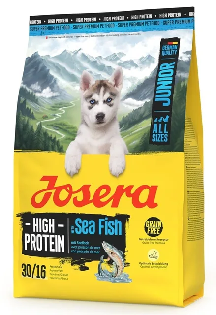 JOSERA High Protein Junior Sea Fish 3kg vysoce proteinové krmivo pro štěňata