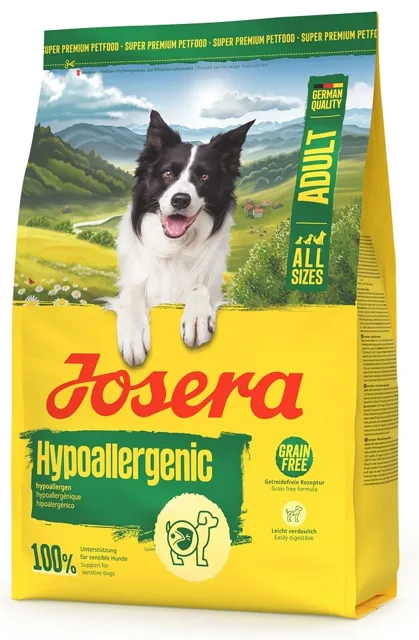 JOSERA Hypoallergenic Adult 3kg bezobilné krmivo pro citlivé psy s hmyzem
