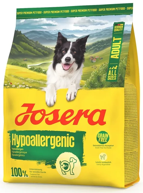 JOSERA Hypoallergenic Adult 900g krmivo pro citlivé psy s hmyzem