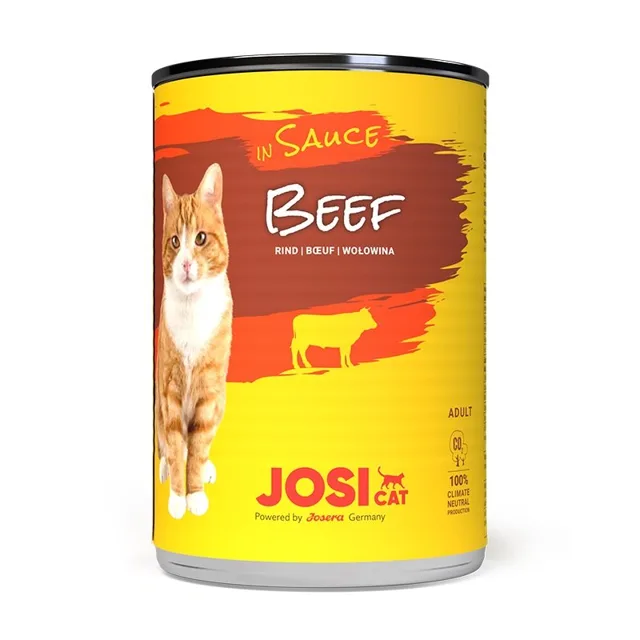 JOSERA JosiCat Hovězí v omáčce 6x415g pro dospělé kočky