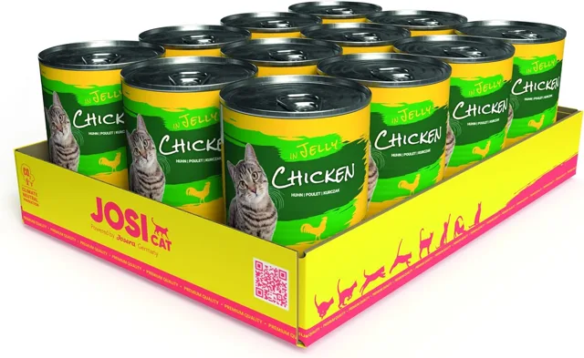JOSERA JosiCat Kuře v želé12 x  400g