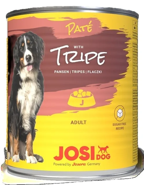 JOSERA JosiDog Pate Tripe 800g paštika s dršťkami pro dospělé psy