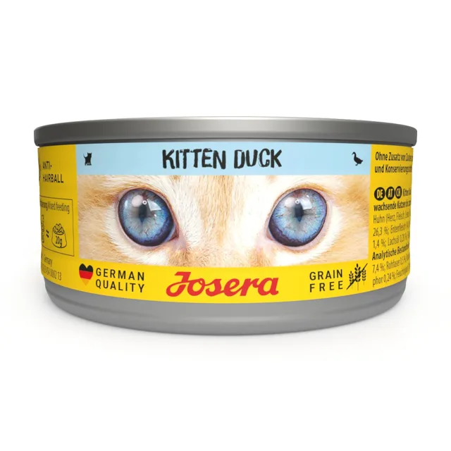 Josera Kitten 12 ks (12 x 85 g) - kachní