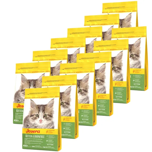 JOSERA Kitten GrainFree krmivo pro koťata 12x400 g