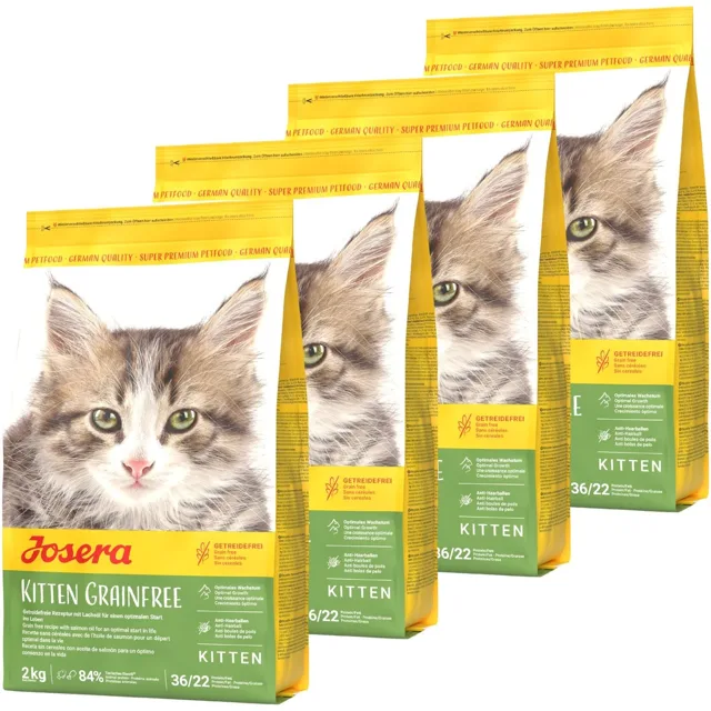 JOSERA Kitten GrainFree krmivo pro koťata 4x2 kg