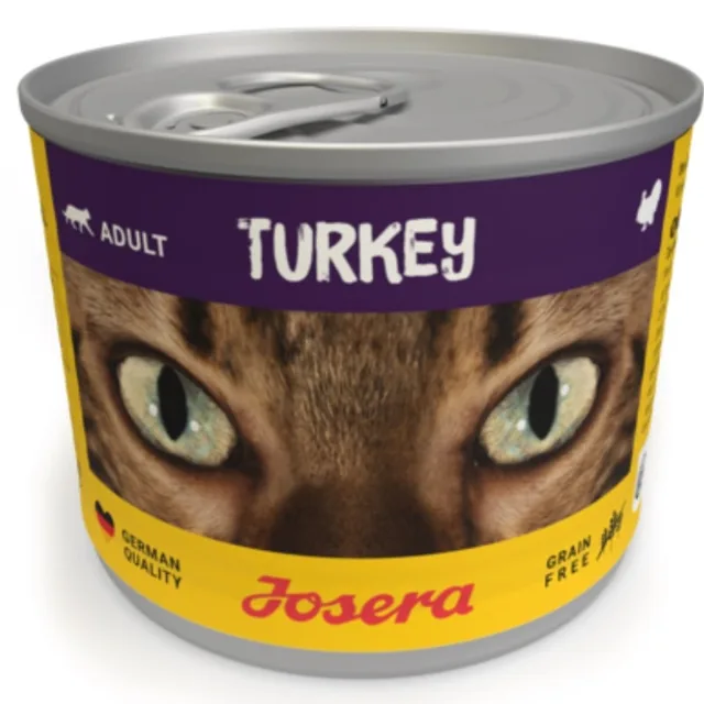 JOSERA krmivo pro kočky s krůtou v konzervě 6 x 200 g