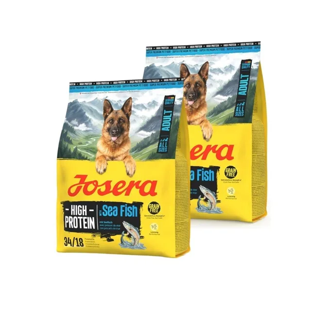 JOSERA krmivo pro psy s vysokým obsahem bílkovin pro dospělé mořské ryby 2x900g