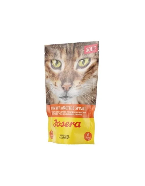 JOSERA Kuřecí polévka s mrkví a špenátem 70 g