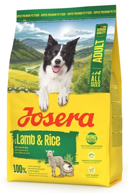 JOSERA Lamb and Rice Adult 3kg monoproteinové krmivo pro psy