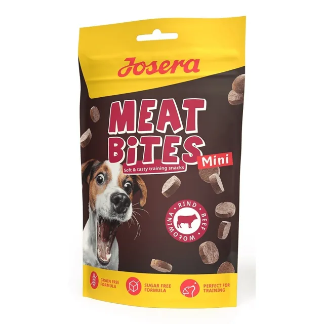 JOSERA Meat Bites Mini Beef Hovězí tréninkové pamlsky pro psy malých plemen 70g