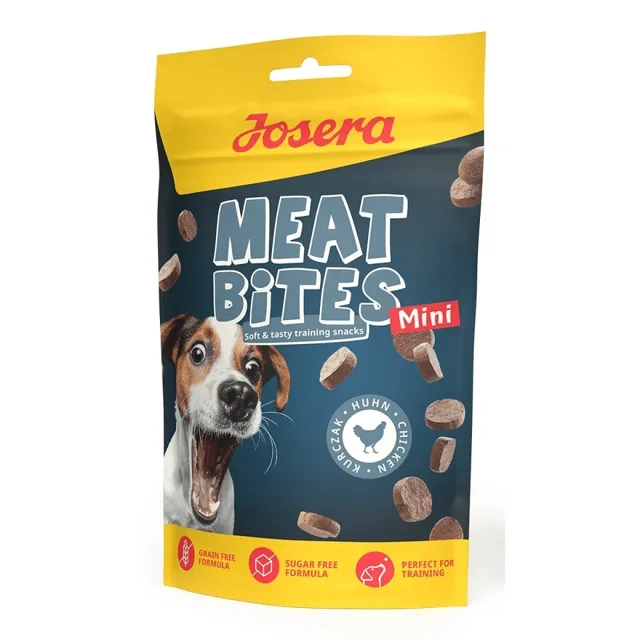 JOSERA Meat Bites Mini Chicken tréninkové pamlsky kuřecí pro psy malých plemen 70g