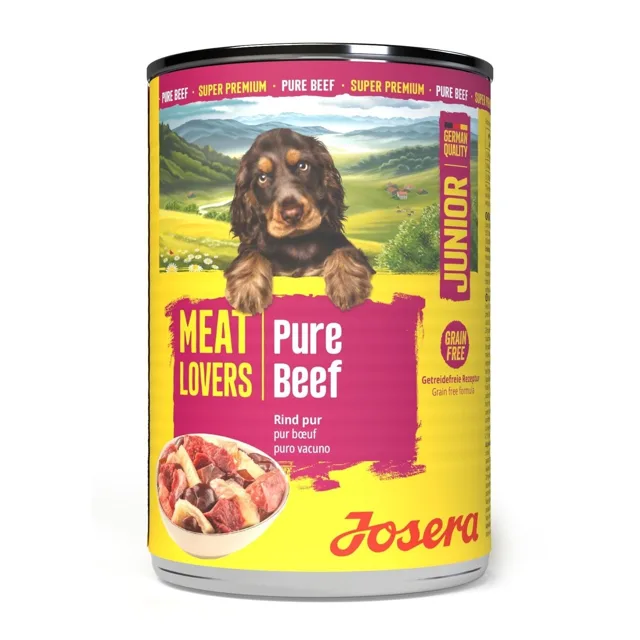 JOSERA Meat Lovers Junior Pure Beef 400 g hovězí krmivo pro štěňata