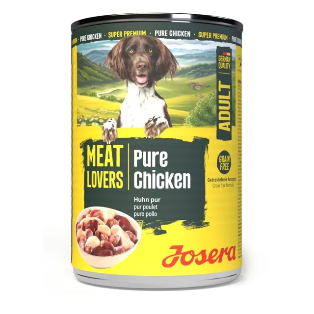 JOSERA Meat Lovers Pure Chicken 400 g kuřecí konzerva pro psy