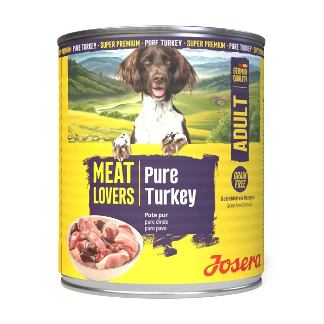 JOSERA Meat Lovers Pure Turkey 800 g krůta, krmivo pro psy