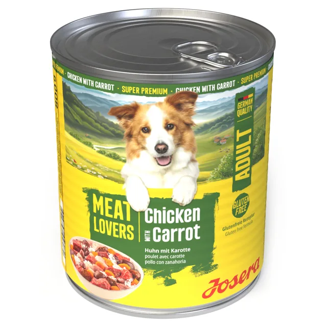 Josera Meatlovers Menü 24 x 800 g výhodné balení - hovězí s bramborami