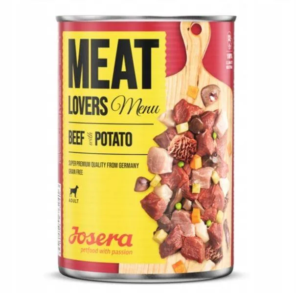 JOSERA Meatlovers menu hovězí s bramborami  800g