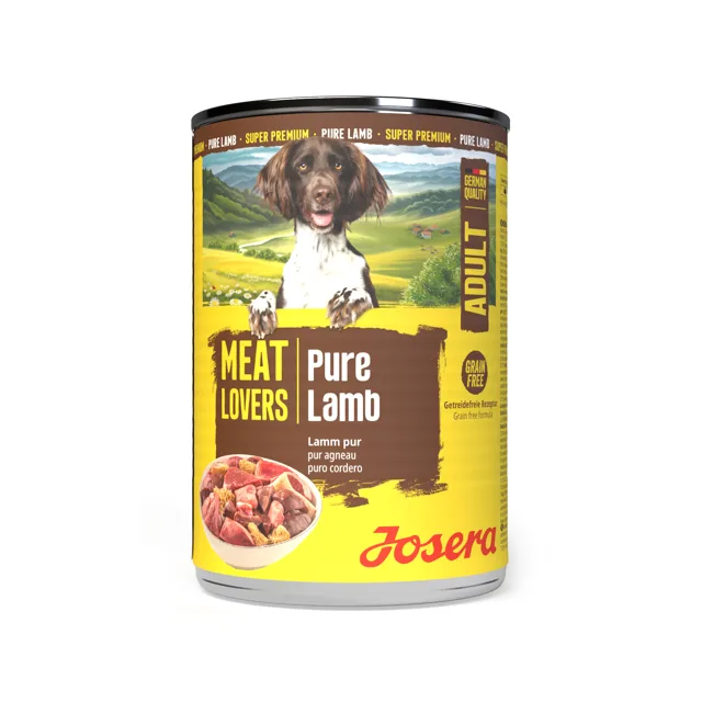 Josera Meatlovers Pure 12 x 400 g výhodné balení - krůtí (nový design)