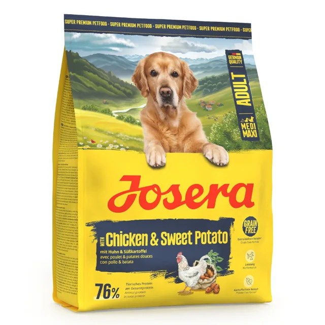 Josera Medi/Maxi Adult kuře a batát - 12,5 kg