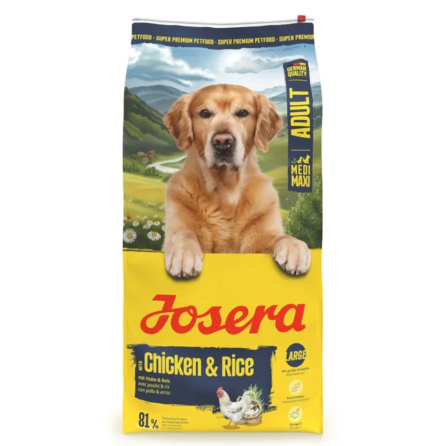 Josera Medi/Maxi Adult kuře a rýže - 12,5 kg