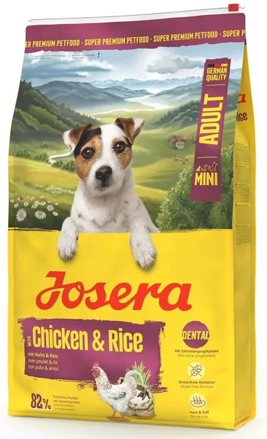 JOSERA Mini Adult Chicken Rice 10kg pro psy malých ras
