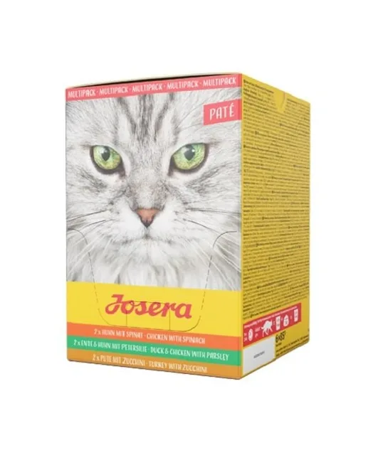JOSERA Multipack Pate 6x85 g mix příchutí paštiky pro kočky